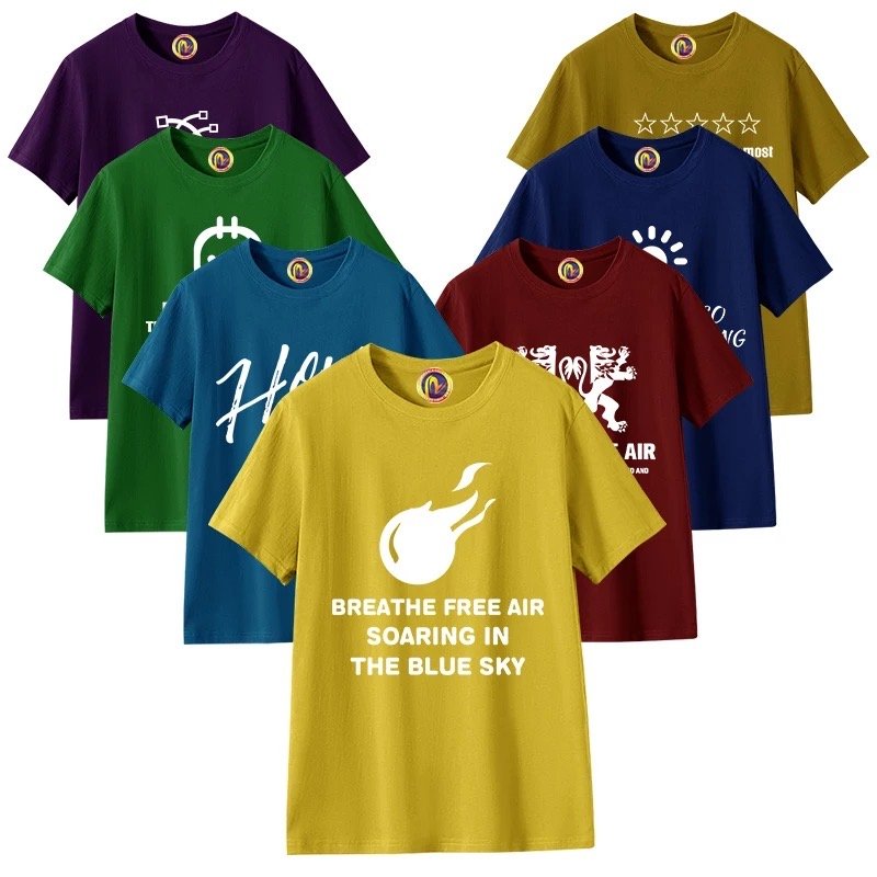 Impression de t-shirts personnalisés à Dakar - Walo Print, expert en sérigraphie et flocage textile au Sénégal